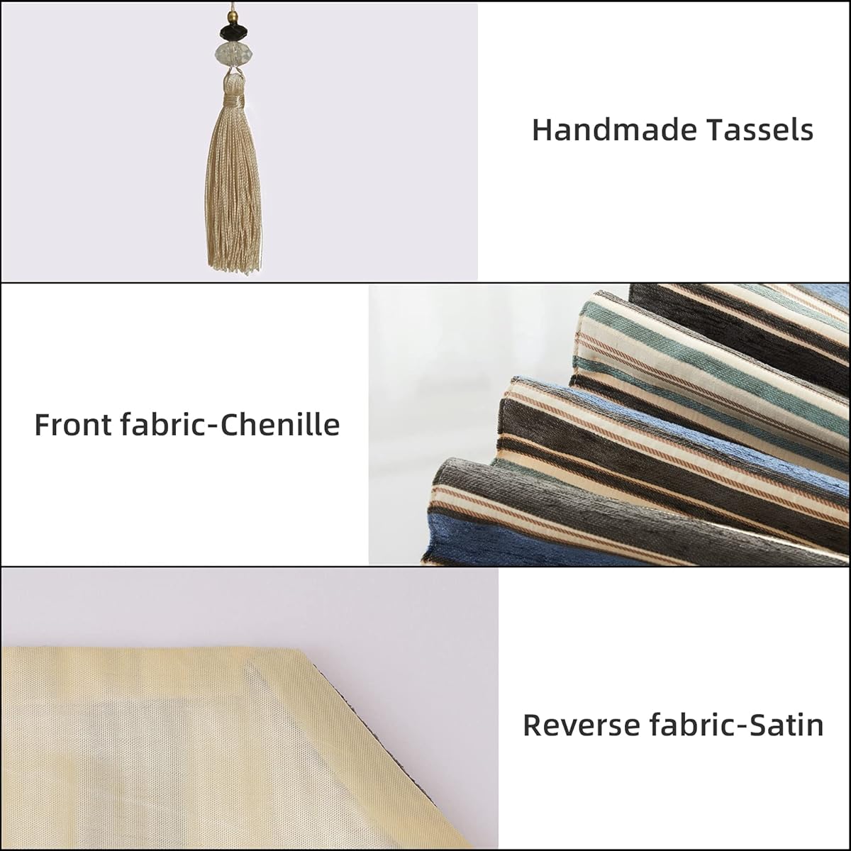 Top Finel Dining Table Runner 36 Inch Washable Cotton Linen Coffee Table Runner with Tassels for Wedding Party Holiday Decorations, Navy
