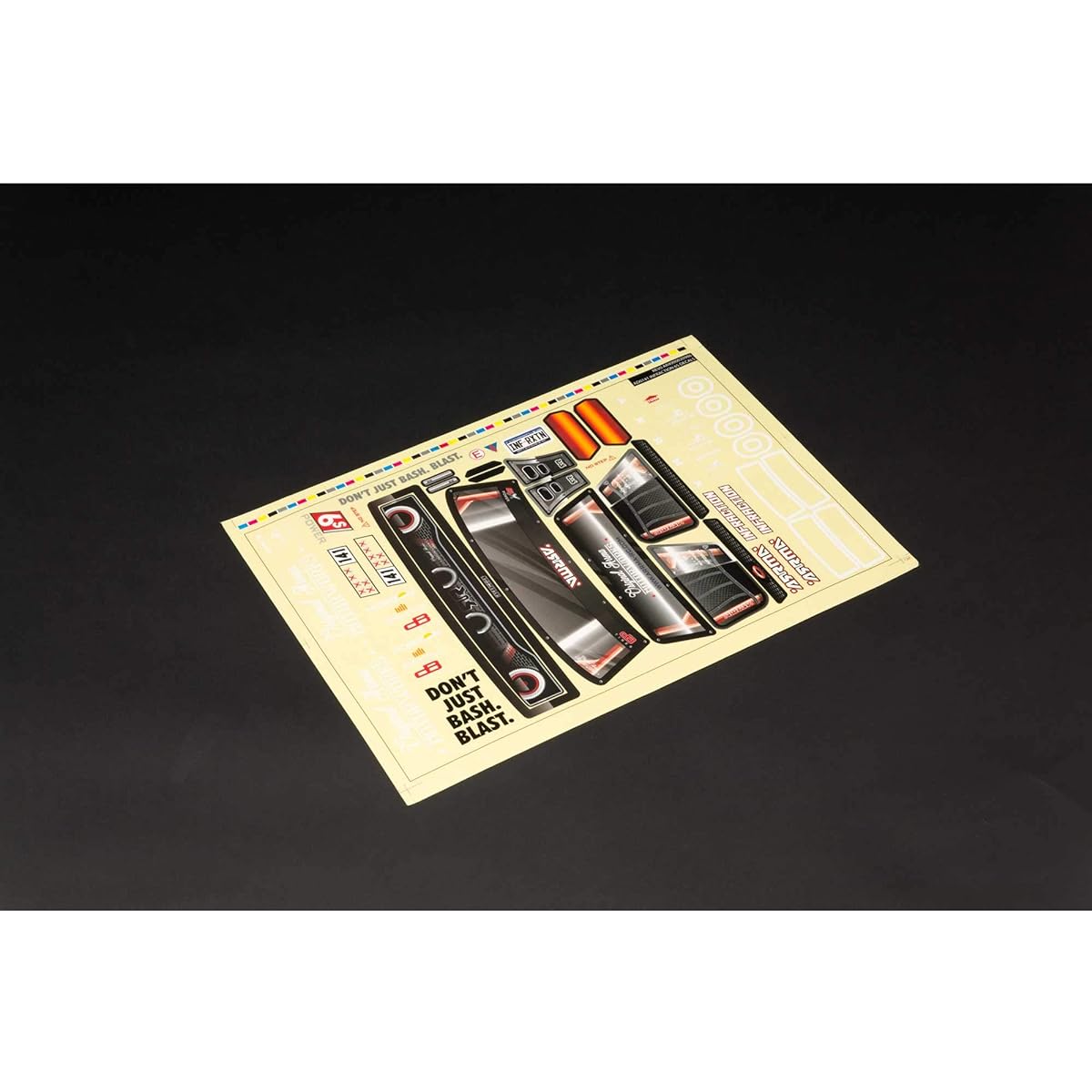 ARRMA 1/7 Clear Body with Sticker: Infraction 6S BLX, ARA410001