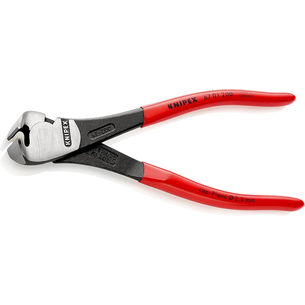 KNIPEX 6701-200 High lever end nipper (SB)