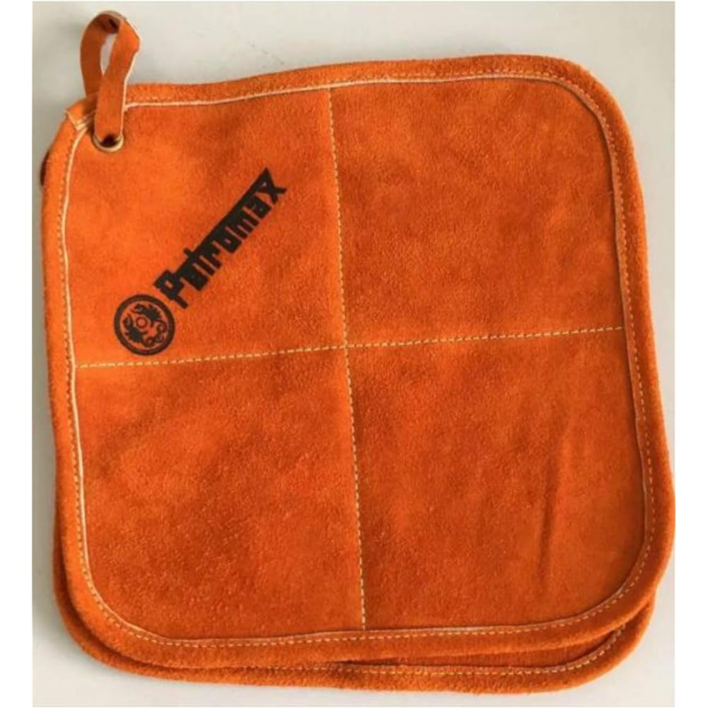 PETROMAX Outdoor Camping Aramid Pot Holder Set of 2 13333 Orange 25.5 x 25.5cm