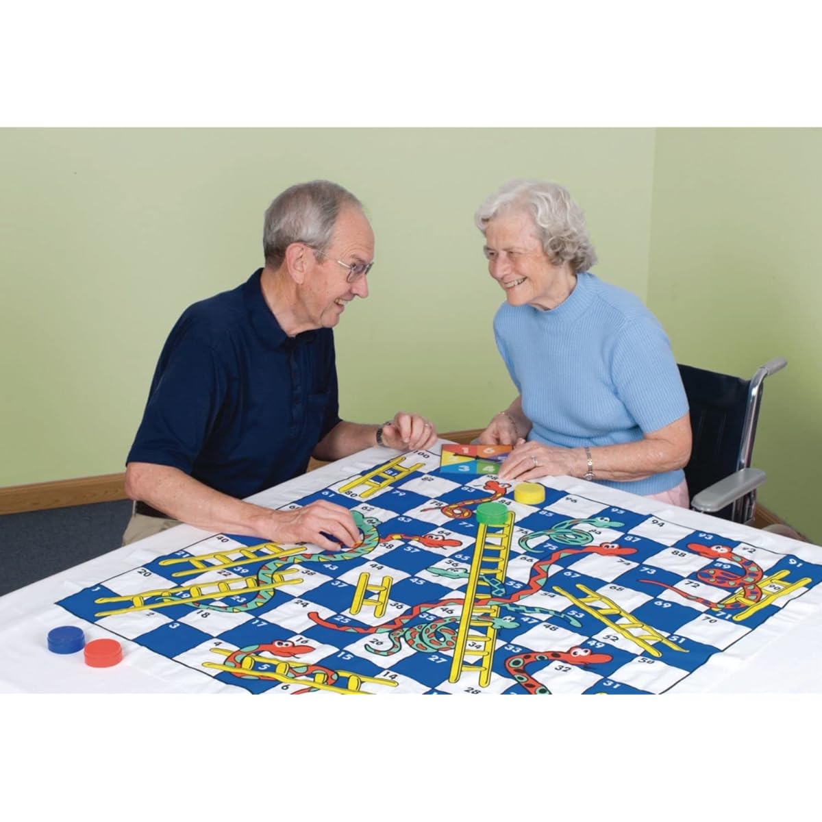 Jumbo Snakes & Ladders