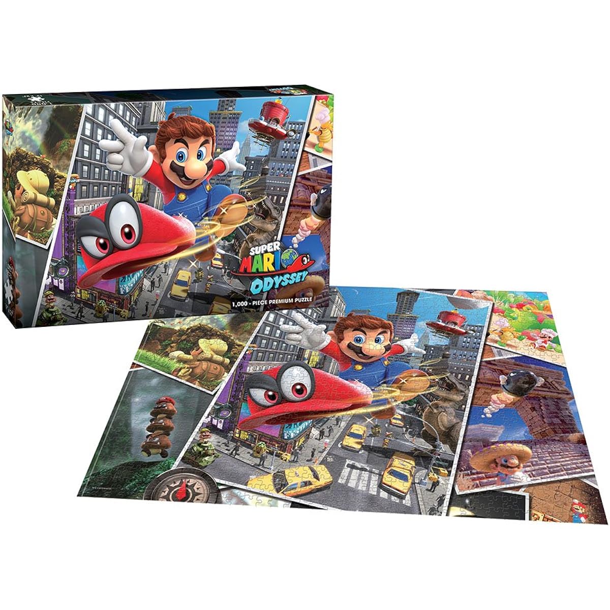 Super Mario Odyssey Snapshots 1000 Piece 48cm x 70cm Jigsaw Puzzle