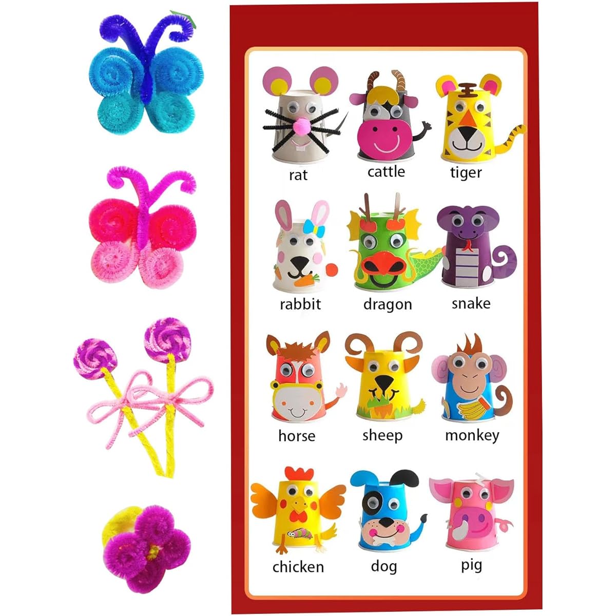 fangtaiabc craft crafts for ages 2, 3, 4, 5, 6, fun arts and craft projects, creative kids crafts, engaging toddler activities