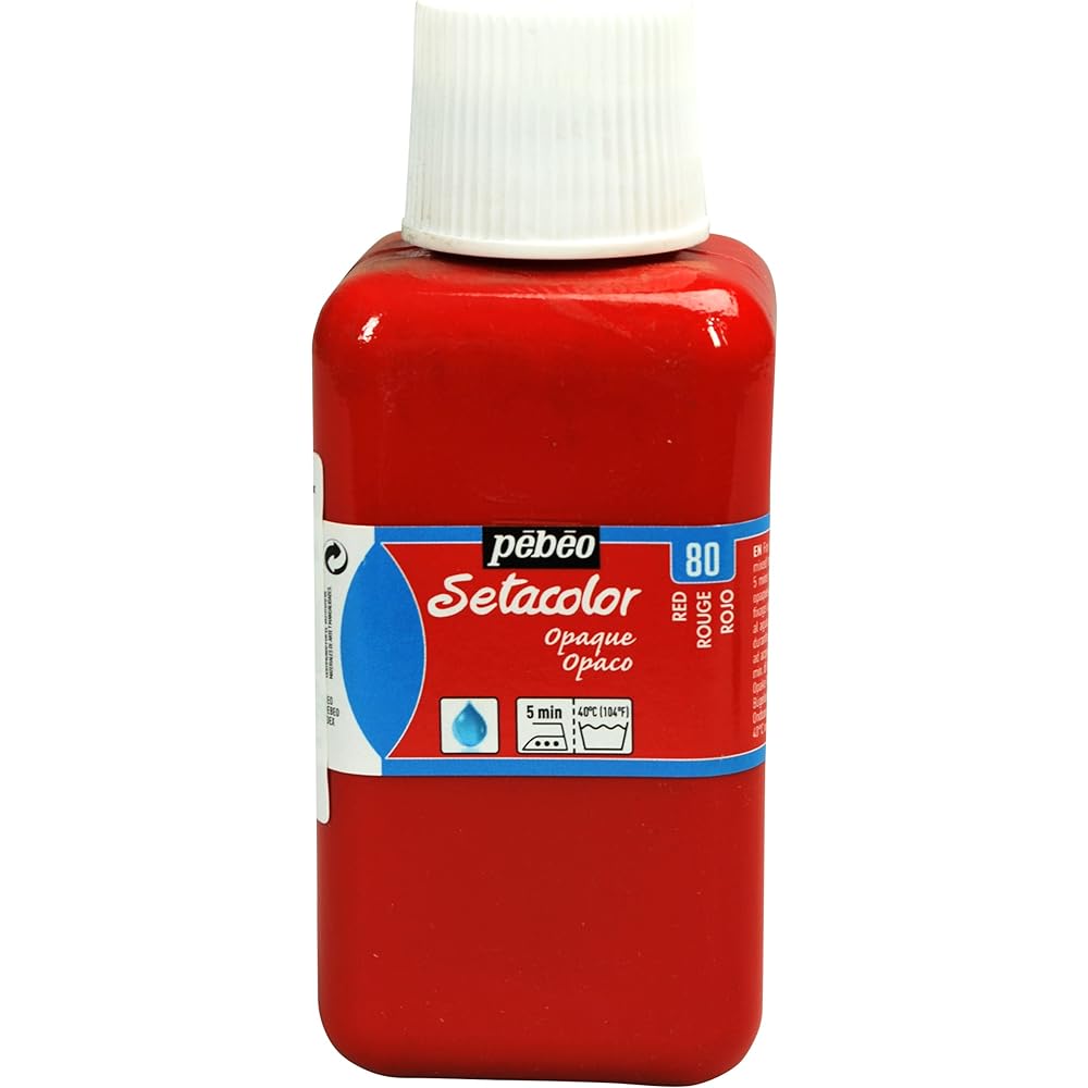 Pebeo Fabric paint Setacolor opaque color that can be painted on dark colored fabrics Large capacity 1L NO. 19 black rake