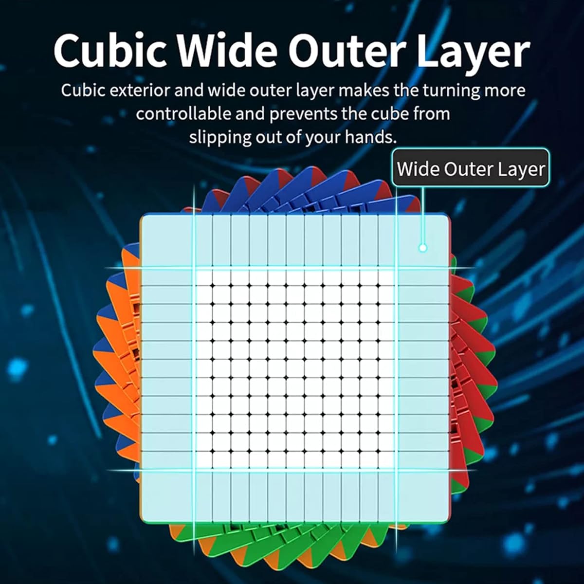 13x13 Magic Cube Magico Cube Educational Toys for Children Kids Gift