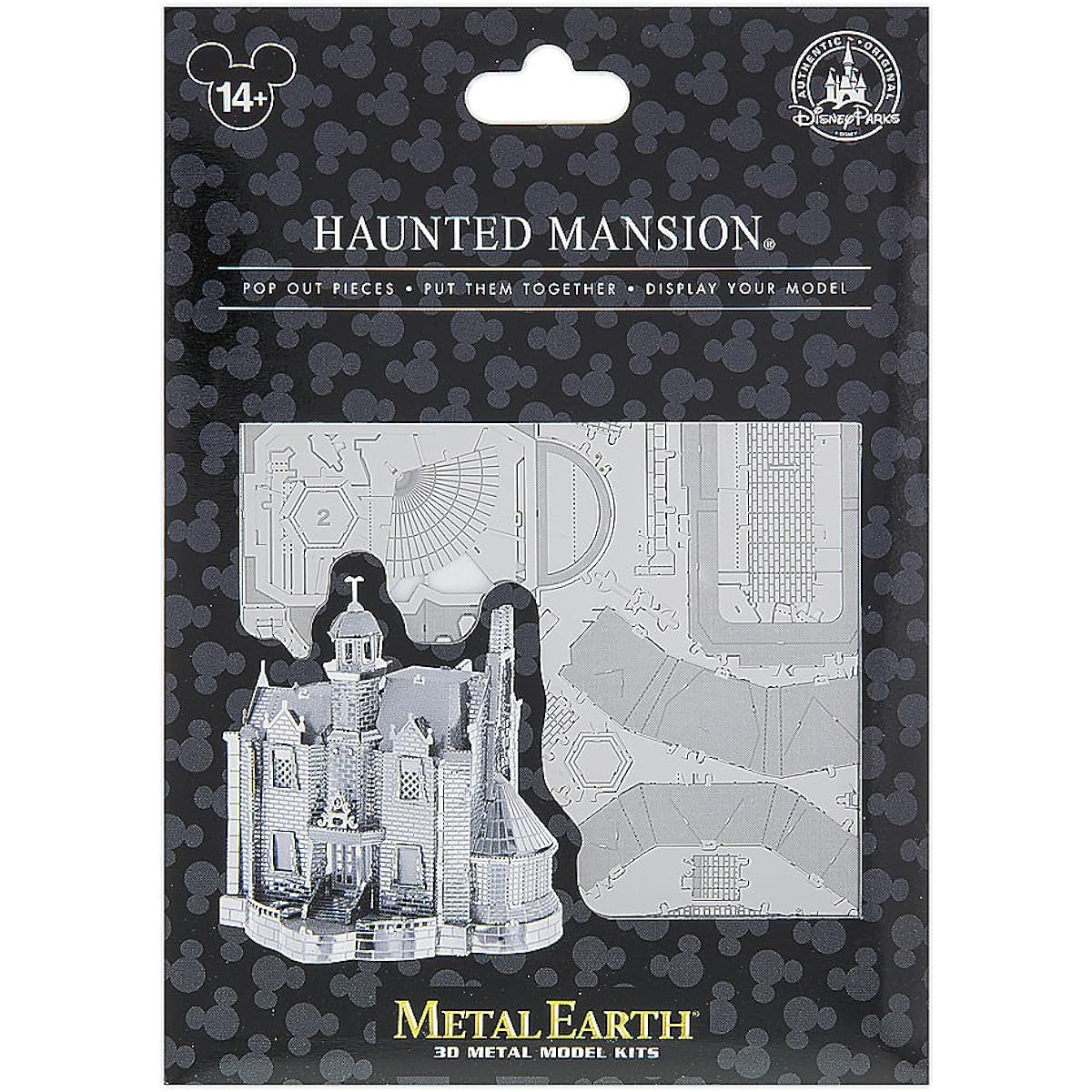 Disney Haunted Mansion Metal Earth 3D Model Kit Walt World
