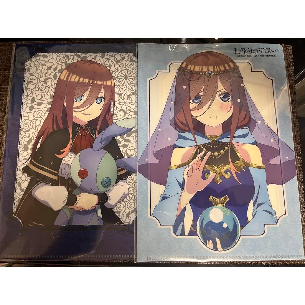 The Quintessential Quintuplets Karaoke no Tetsujin Hero Demon King Clear File Set 2 Types Miku 5UE