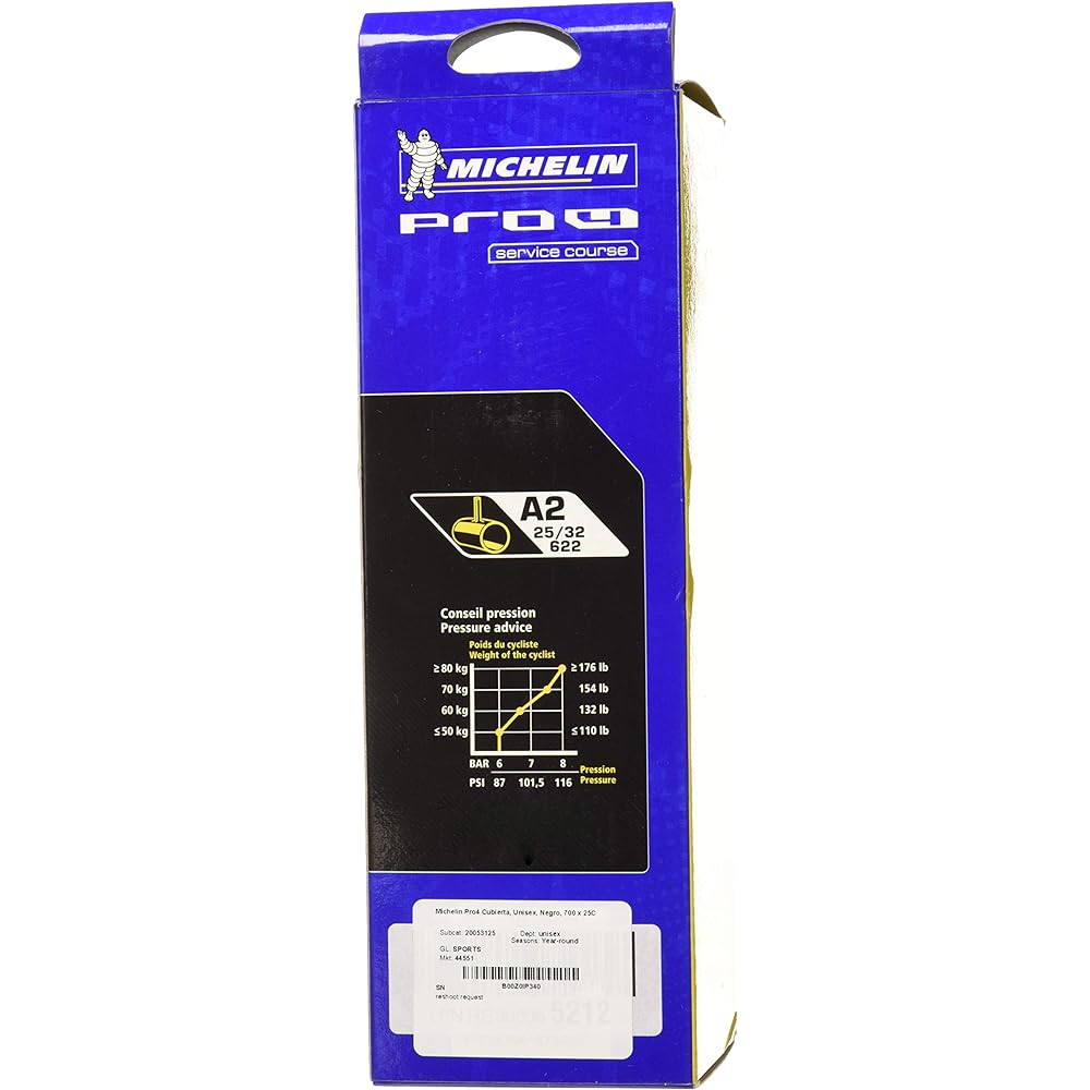 MICHELIN PRO 4 SC V2 BLK 700X25C