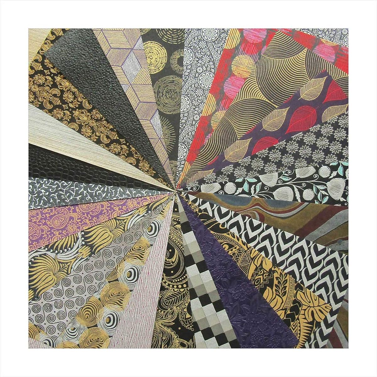 Paperhues Remembrance Handmade Scrapbook Collection Paper 12x12 Inch Pad, 24 Sheets