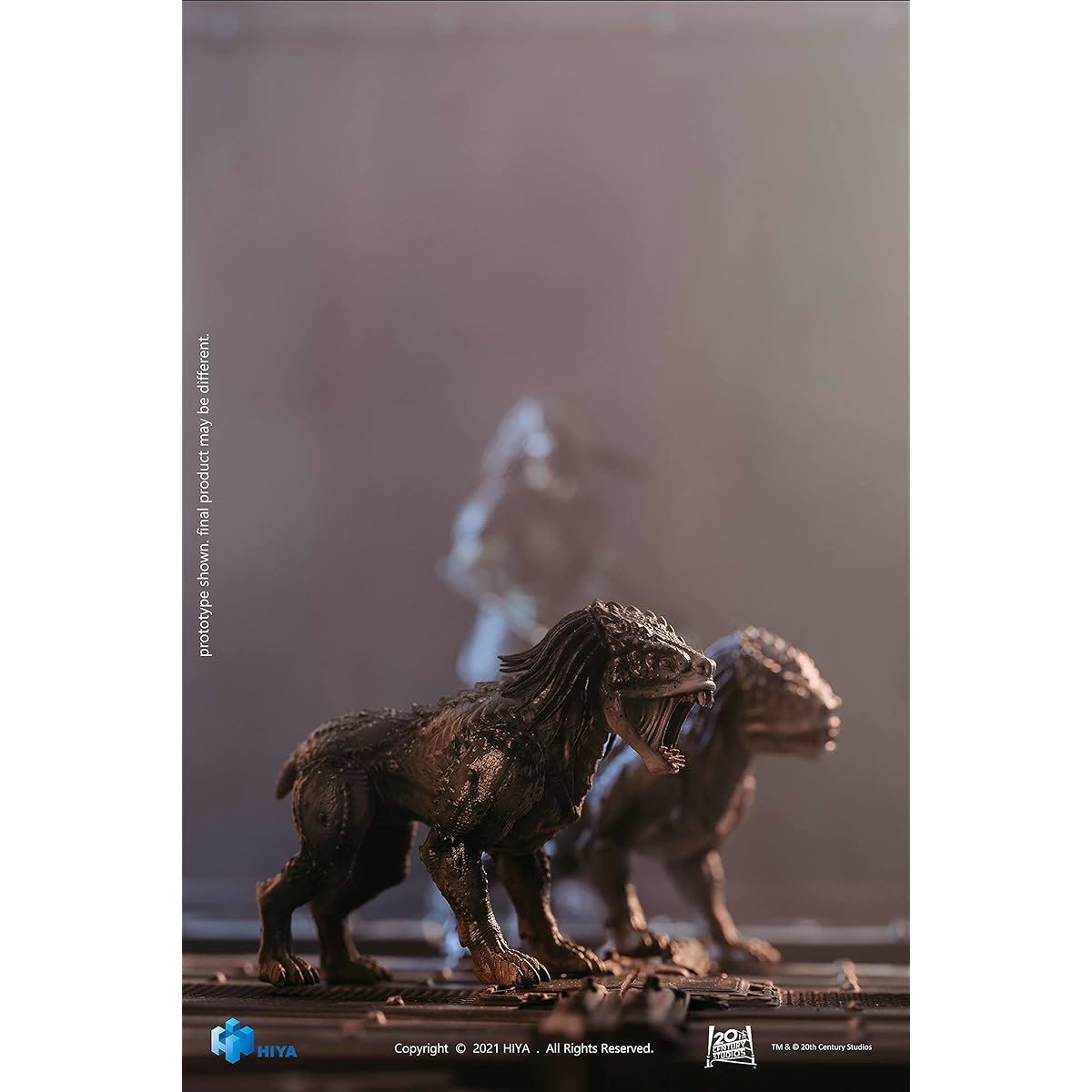 Hiya Toys Predator: Predator Hound 1:18 Scale Action Figure 2-Pack, Multicolor