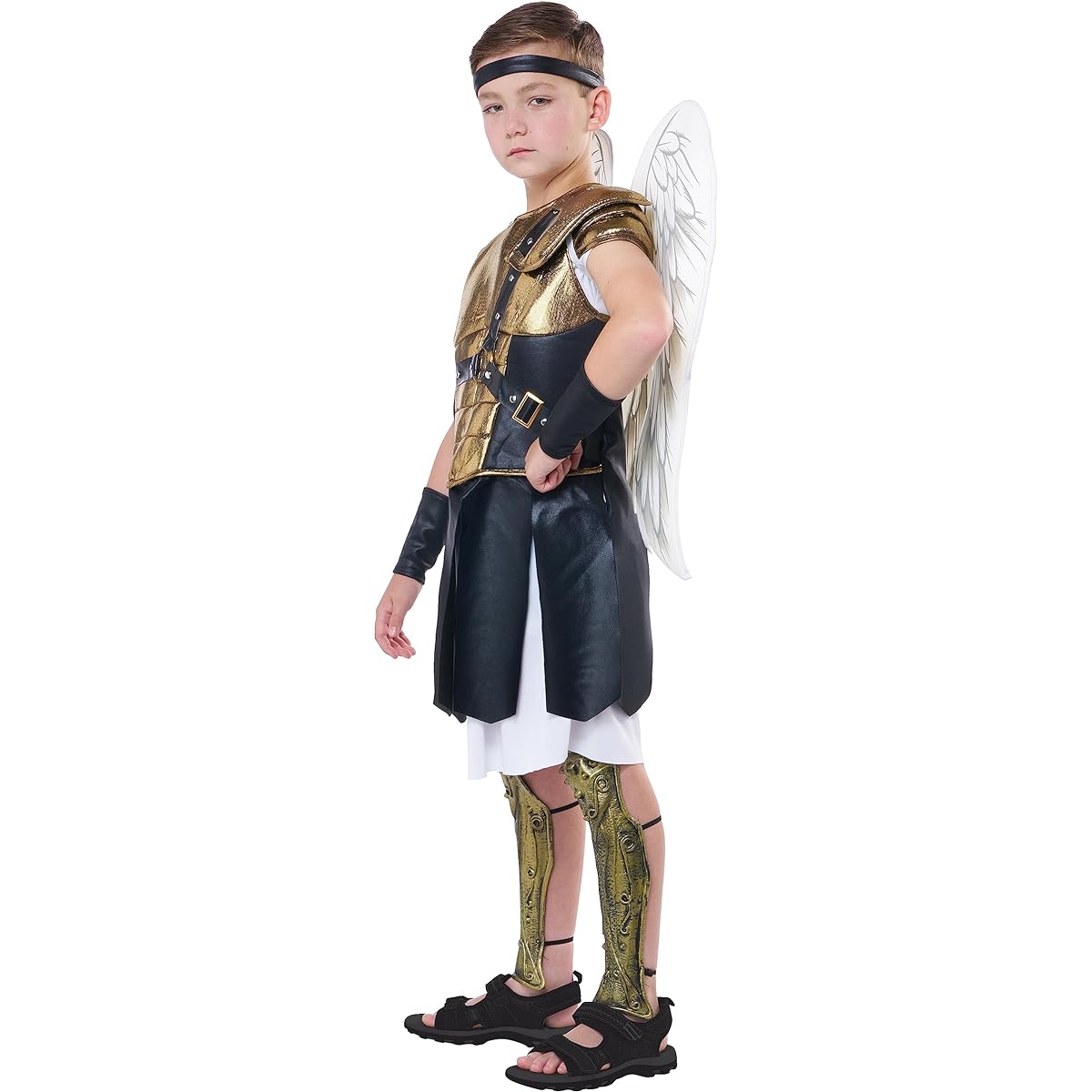 Boys archangel costume.