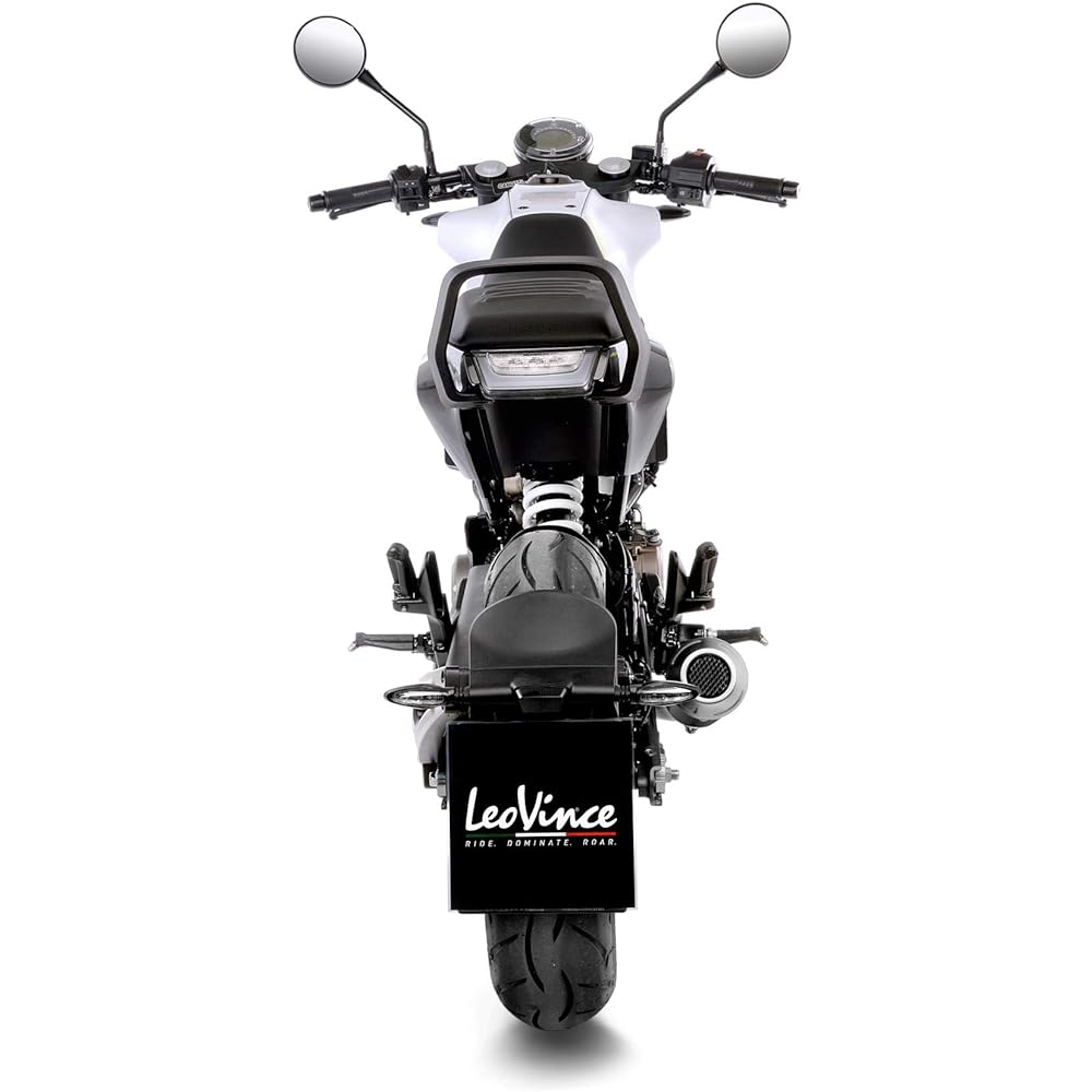 LeoVince Slip-on muffler LV-10 BLACK SVARTPILEN 401(2018-2019) | VITPILEN 401(2018-2019) leo-15219B