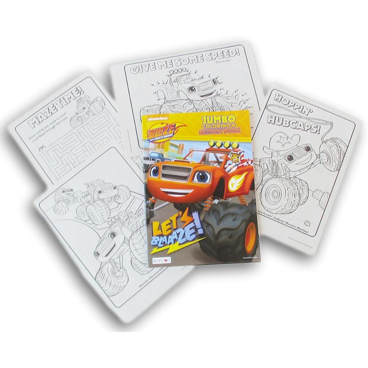 Blaze and the Monster Machines Coloring and Activity Book - 80 Pages