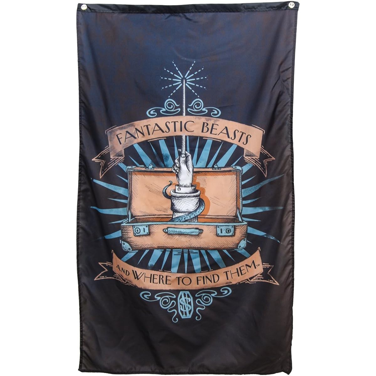 (Newt's Briefcase) - Fantastic Beasts and Where to Find Them Wall Banner (80cm by 130cm) (Newt's Briefcase)