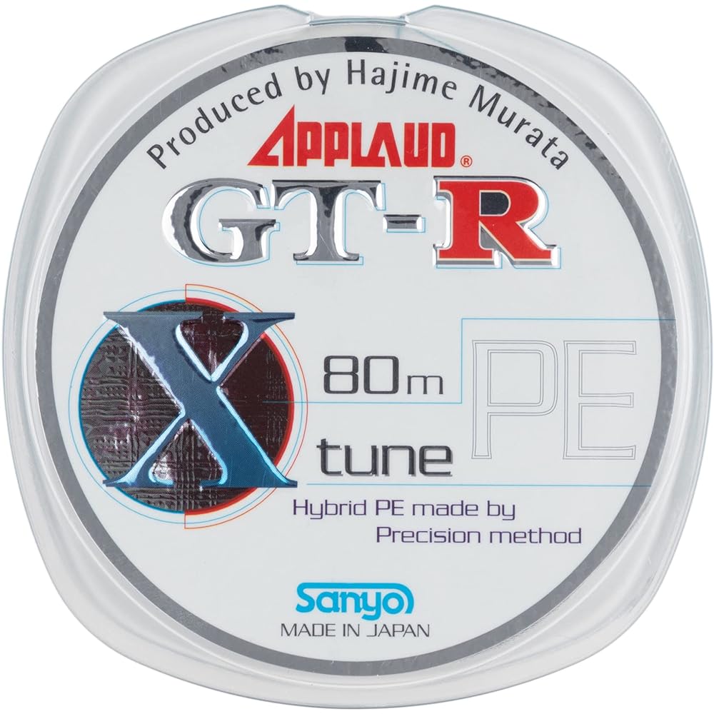 SANYO Nylon Appload PE Line GT-R X-TUNE PE Blue Gray 80m