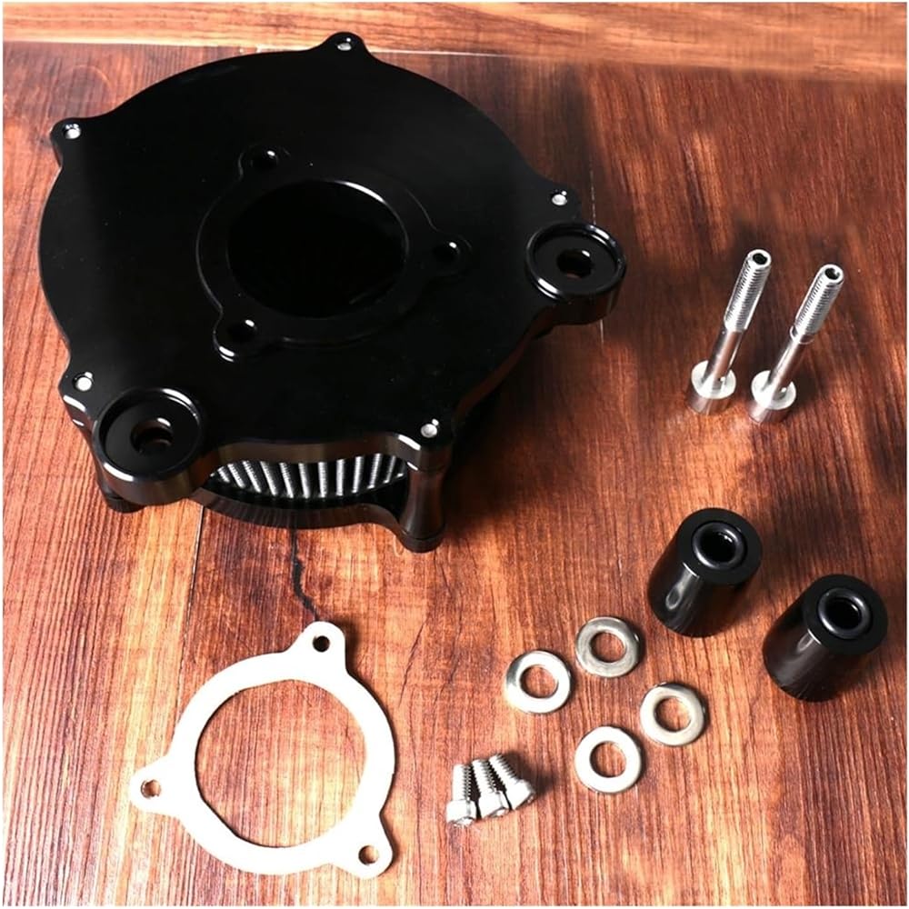 Motorcycle Breather Filter For Harley Touring Street Glide Road King FLHX FLHR FLHT 2008-2016 Motorcycle Filter Cut Air Cleaner Kit