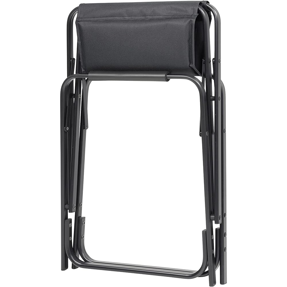 CAPTAIN STAG Ottoman Footrest Footstool Relaxing Footstool Load Capacity 80kg CS Black Label UC-1843