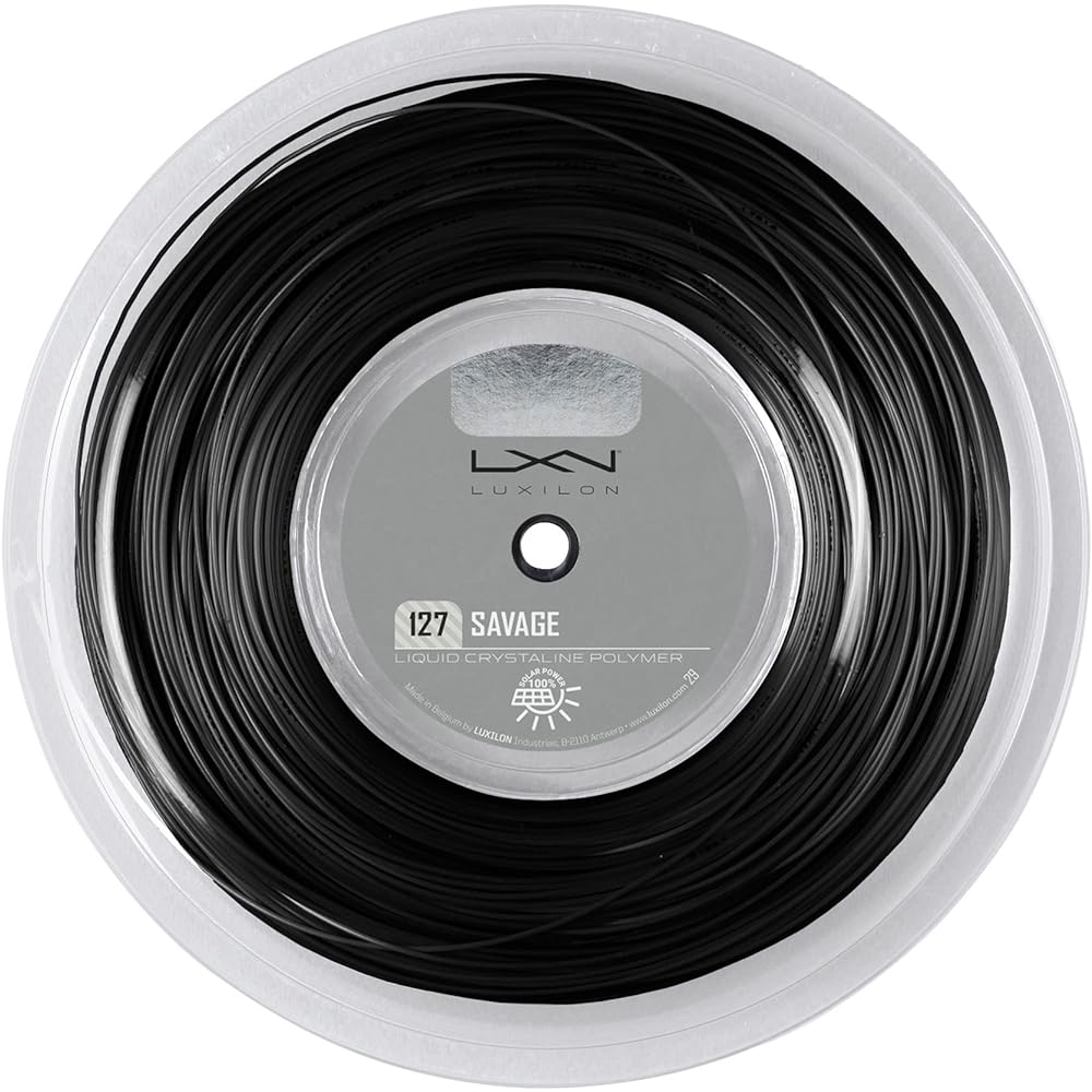 LUXILON Tennis String Gut SAVAGE 127 (Savage 127)