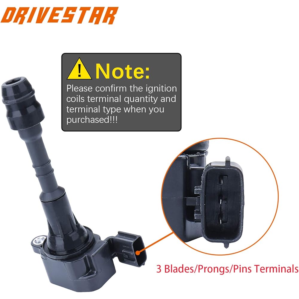 drivestar uf349 oe-quality new ignition ignition coil only Infiniti i35 qx4 3.5l Nissan Nissan 3.5L 4.0L