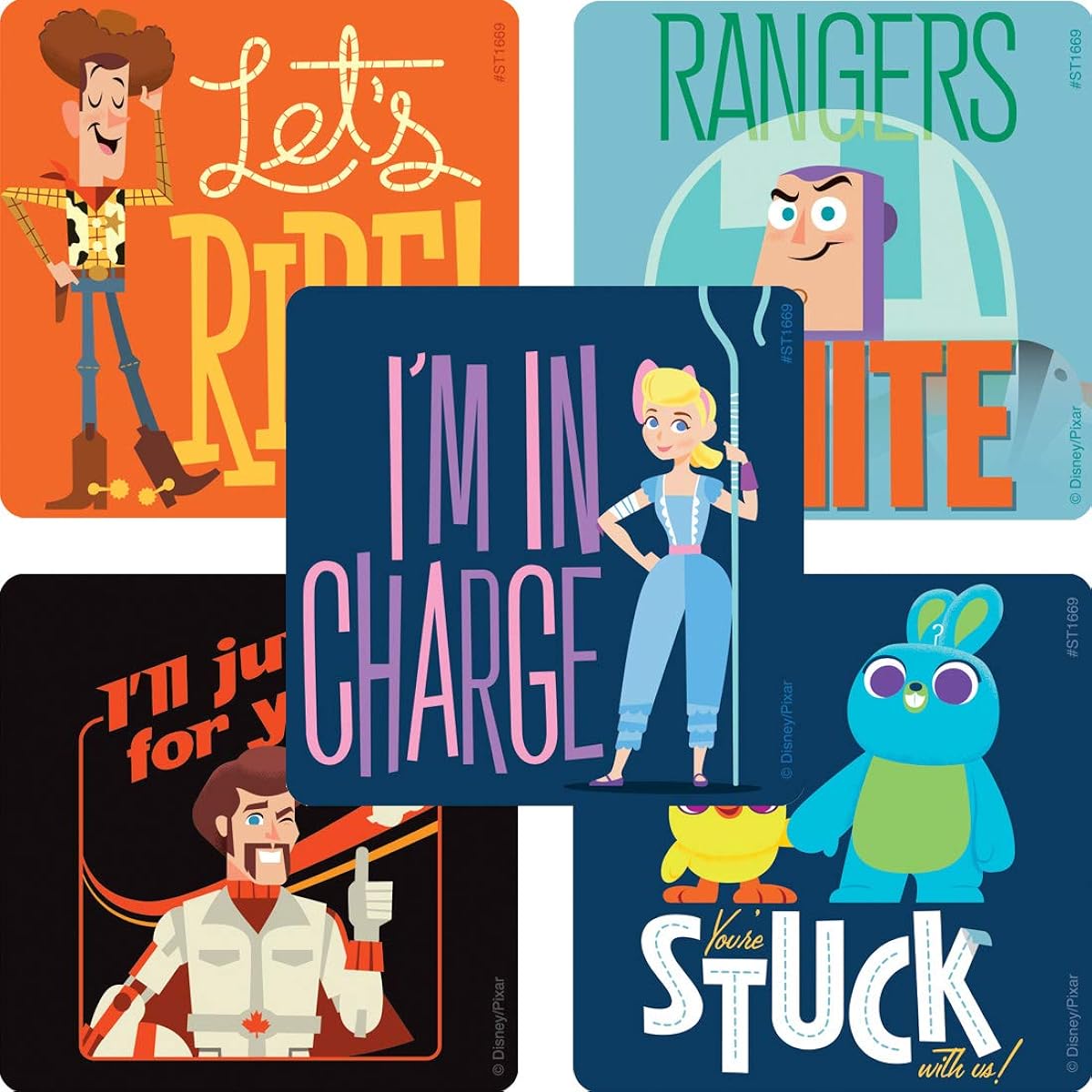 Toy Story: Toon Stickers - Pack of 100