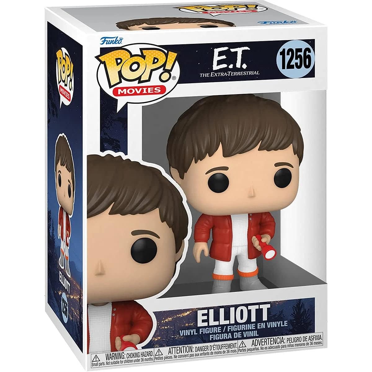 POP E.T. Extraterrestrial Wave - Elliot Funko Vinyl Figure (with Compatible Box Protector Case) Multicolor 3.75"