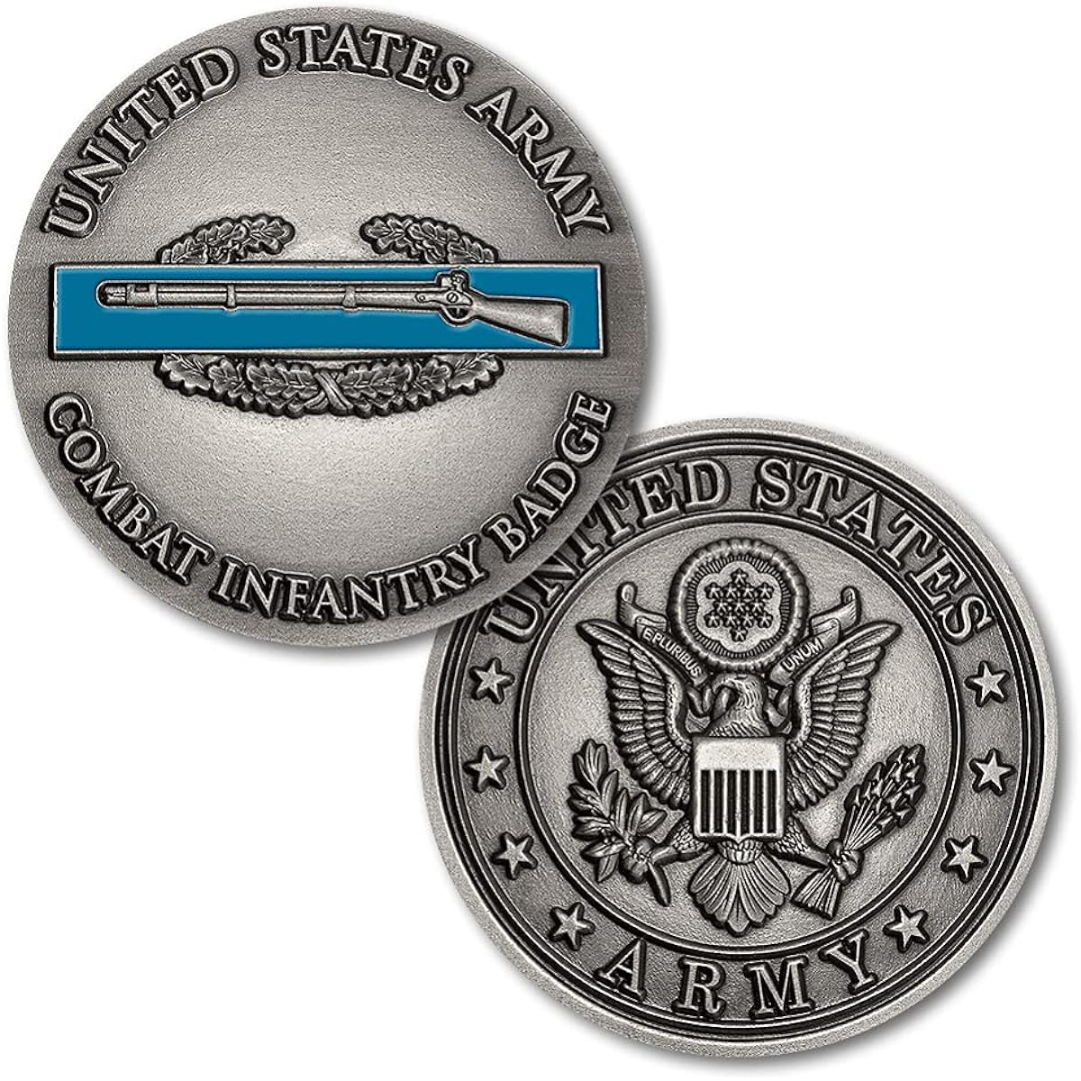 U.S. Army Combat Infantry Badge Challenge Coin