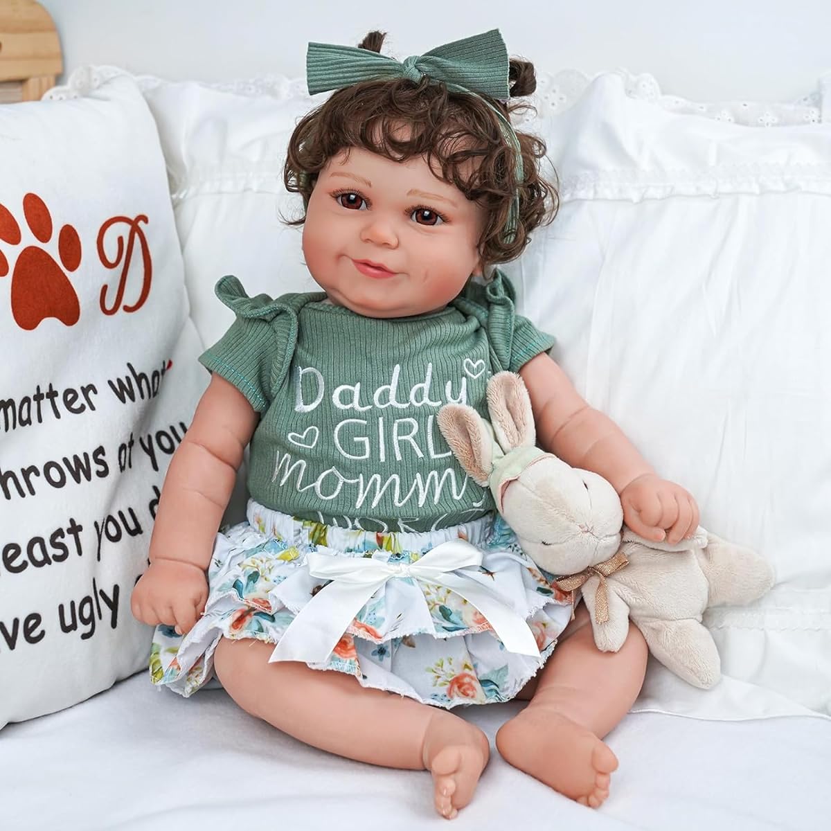 BABESIDE 20" Sweet Realistic Baby Doll