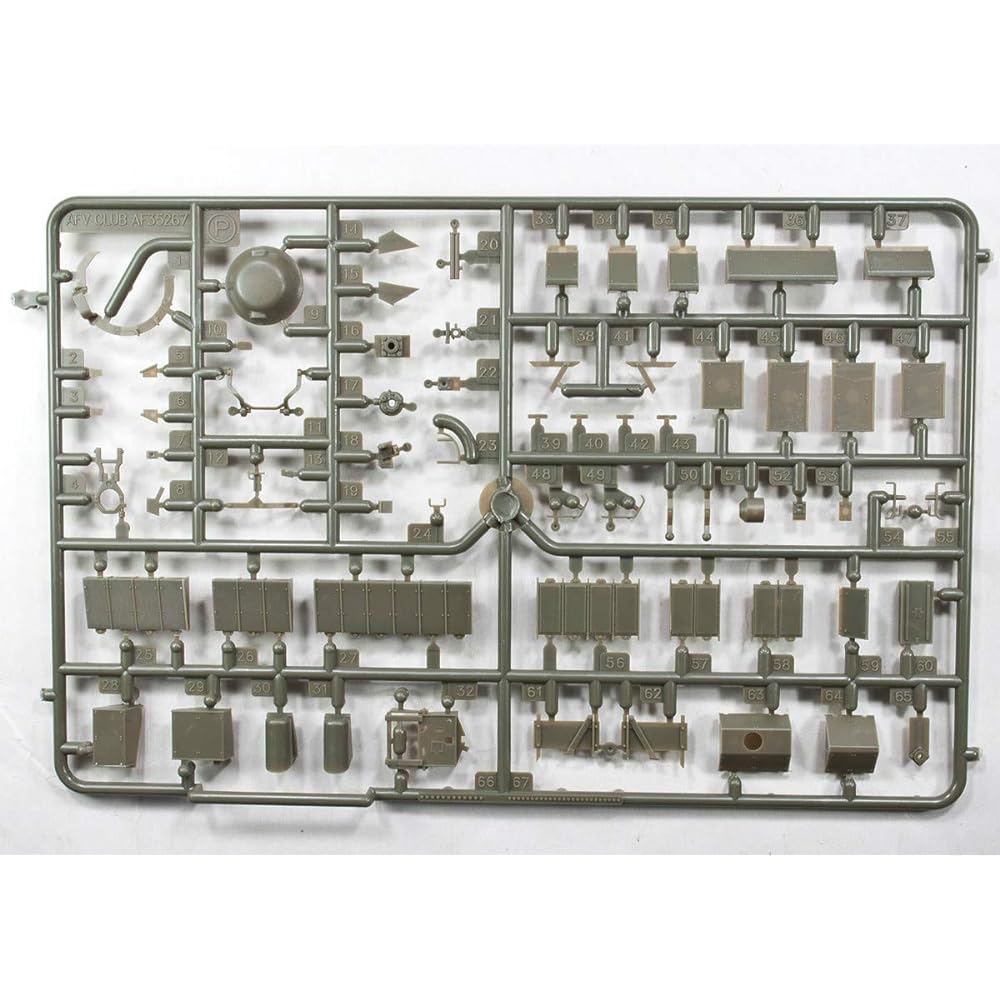 AFV CLUB 1/35 IDF Shotkar Gimel 1982 Reactive Armor Equipped Plastic Model FV35267