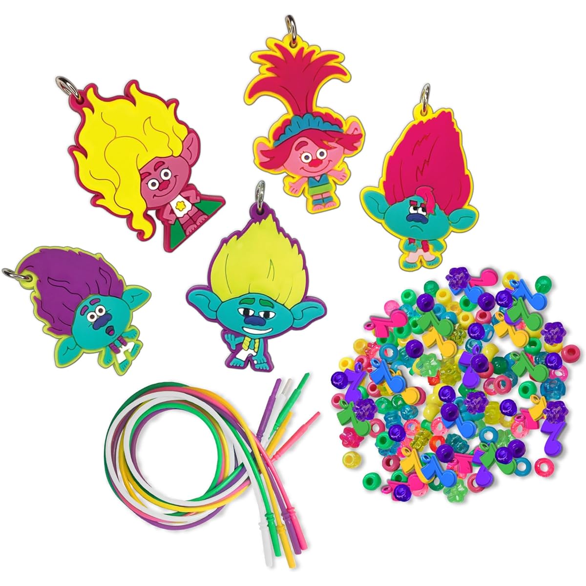 Tara Toy Trolls Necklace Activity Set