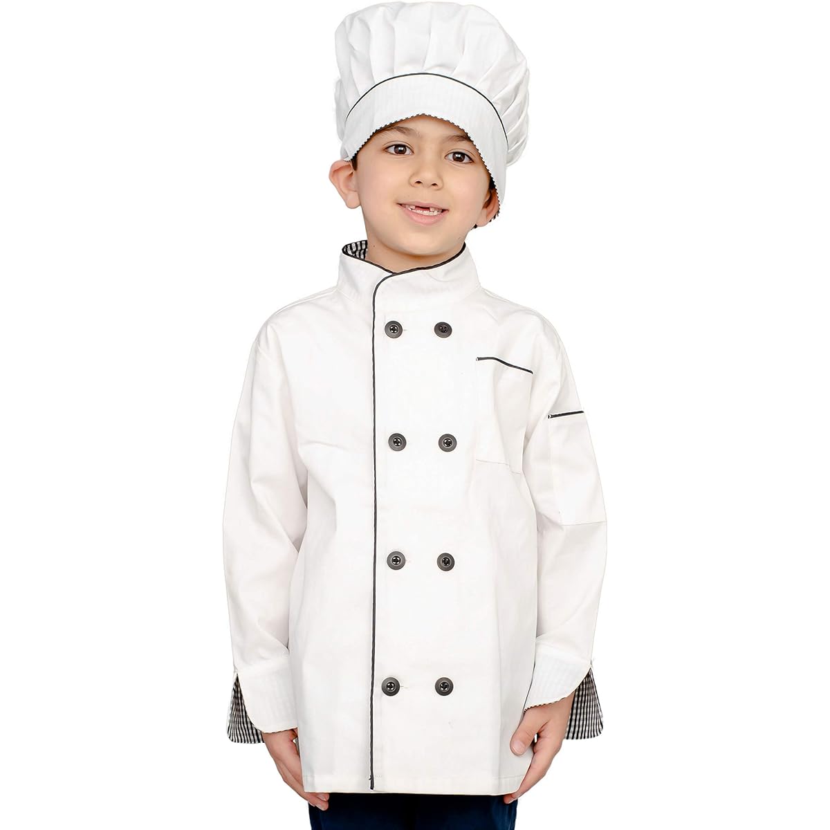 Custom Kids Chef Hat and Jacket Halloween Costume Customizable