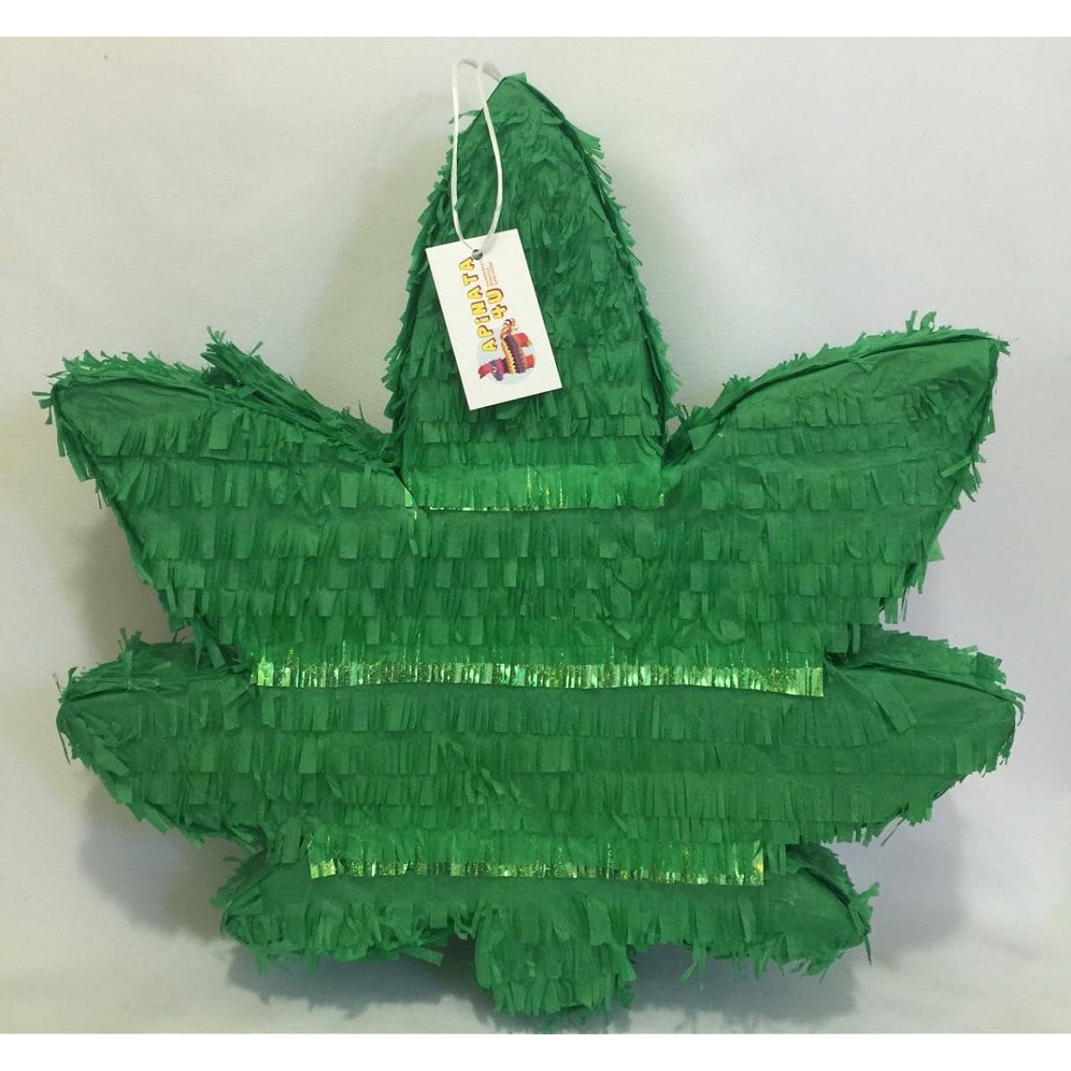 APINATA4U Hemp Leaf Pinata Marijuana Leaf Adult Party Favors Gag Gifts