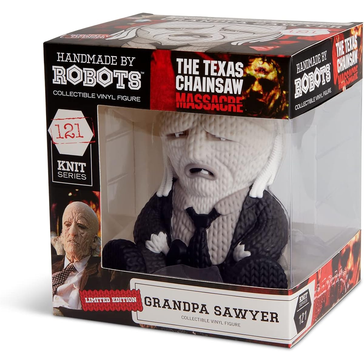 Robots Grandpa Sawyer Handmade Full Size Vinyl Figure