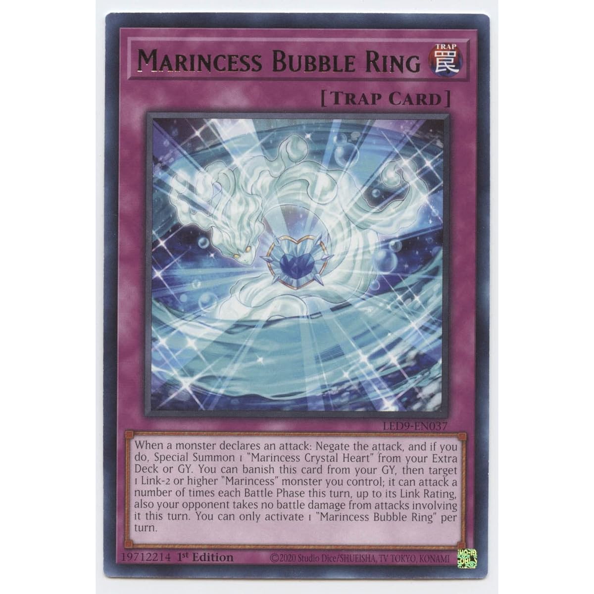 Marincess Bubble Ring - LED9-EN037 - Rare - First Edition