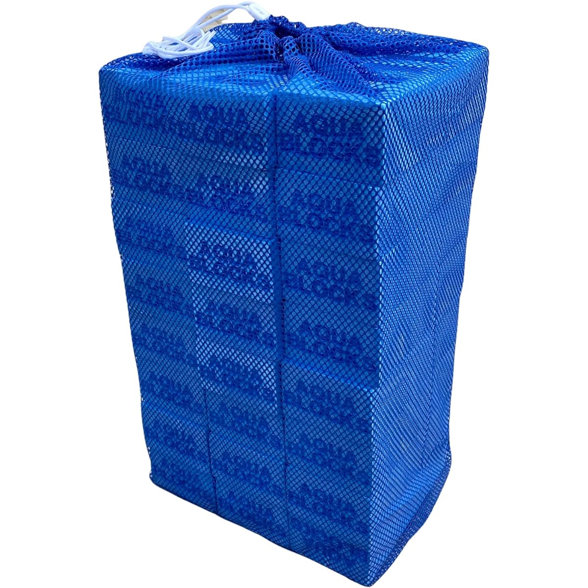 Aqua Blocks Foam Building Blocks Blue 5 Hole Starter Block Set 28 Blocks