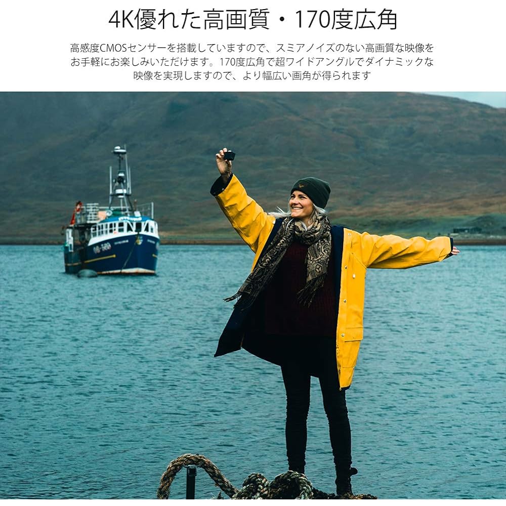 AKASO Action Camera 4K-EK7000 PRO 20 Megapixels Touch Panel Micro USB External Microphone Compatible Image Stabilizer WIFI Wide Angle Lens 40m Water Resistant Underwater Camera HDMI Output Sports Camera with Remote Control 2 1050mAh Batteries Wide Range