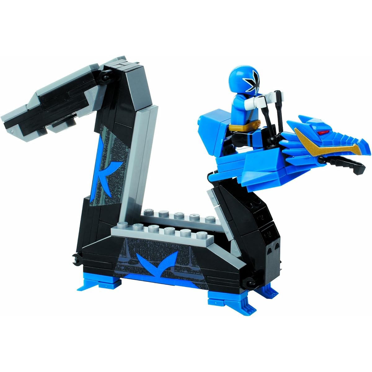 Megabloks - 05773u - construction game - power rangers zord - blue
