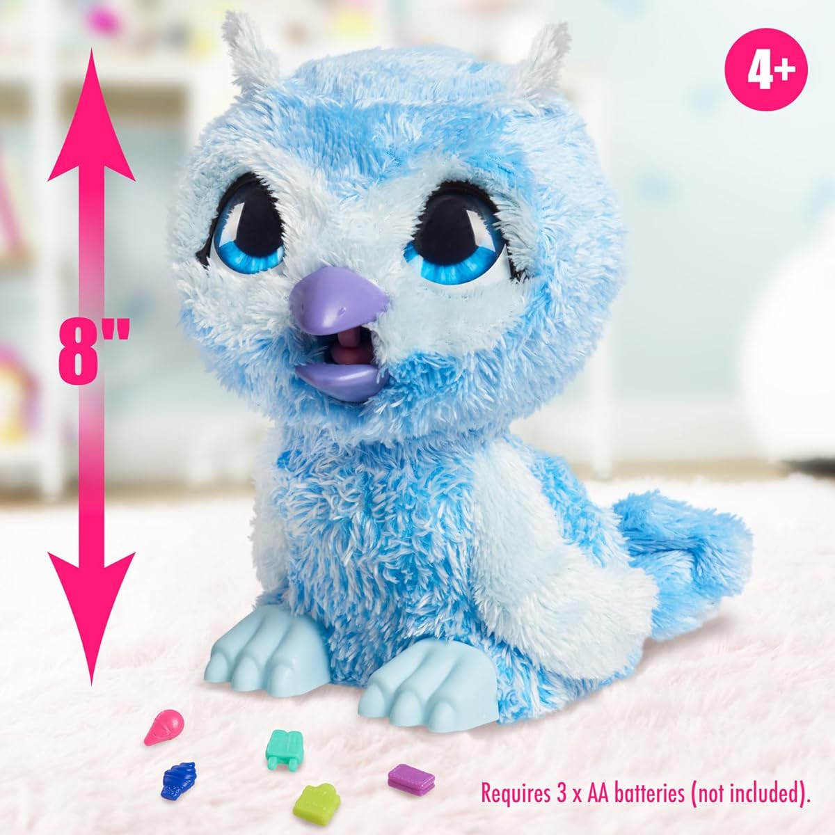 Just Play FurReal Lil' Wilds Owlen The Owlen The Owl, children's toy for ages 4 and up