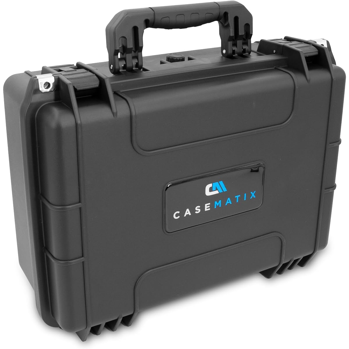 CASEMATIX Graded Card Case Pro Edition - Fits 120+ BGS PSA Graded Sports Trading Cards - Waterproof Beveled Slab Trading Card Box - Precision Cut Graded Card Storage Box with Foam Dividers