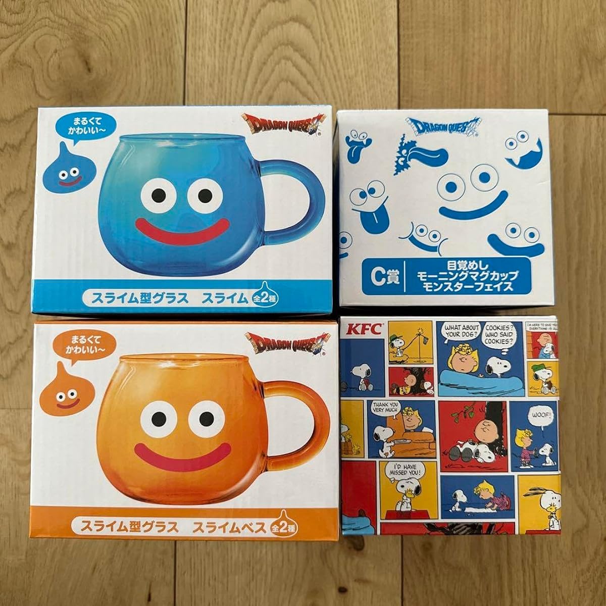 Slime-shaped glass set Morning mug NIR9DJ