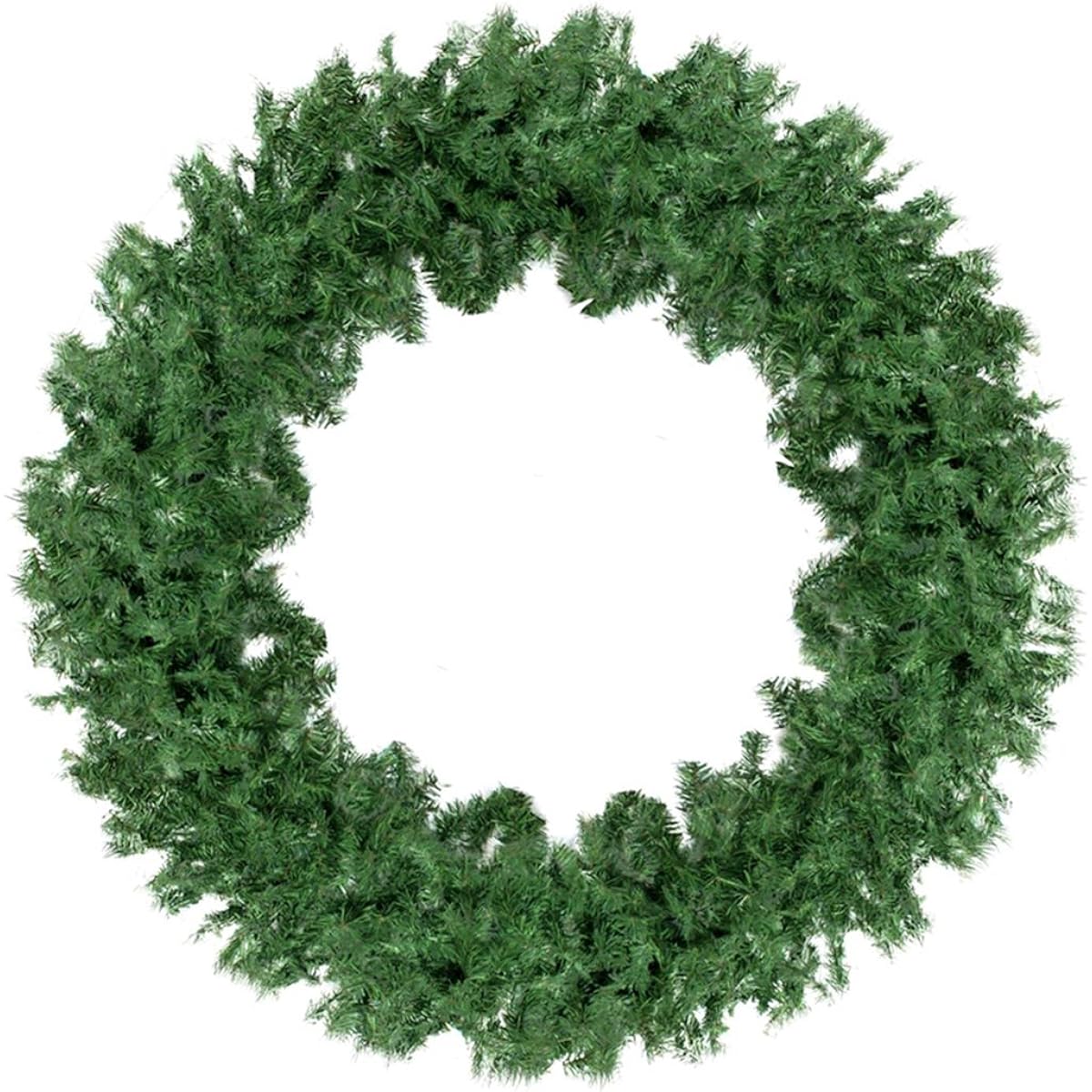 Perfect Holiday. Unlit Green Christmas Wreath. 30" Green WT-30