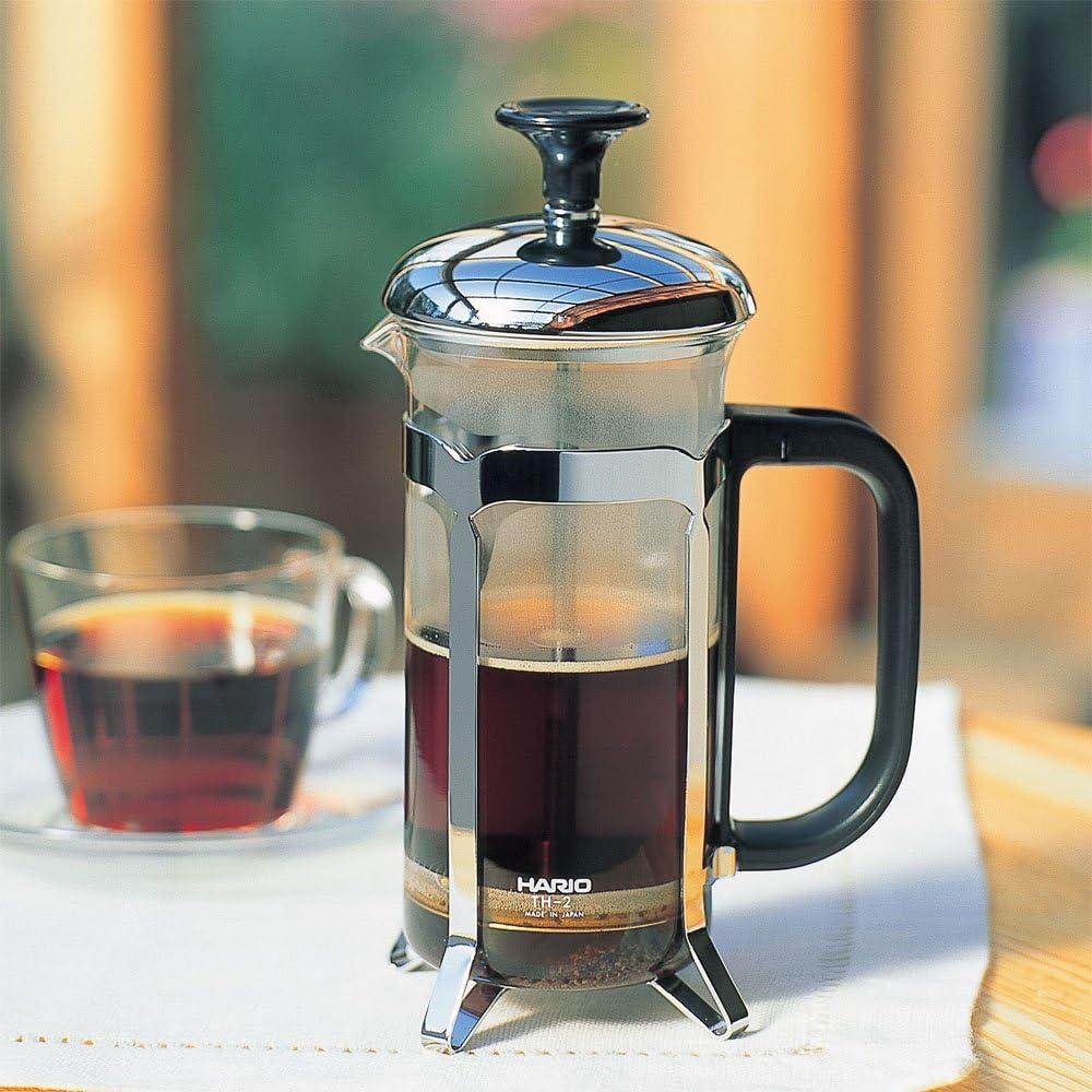 HARIO THX-2SV Coffee & Tea French Press for 2 people