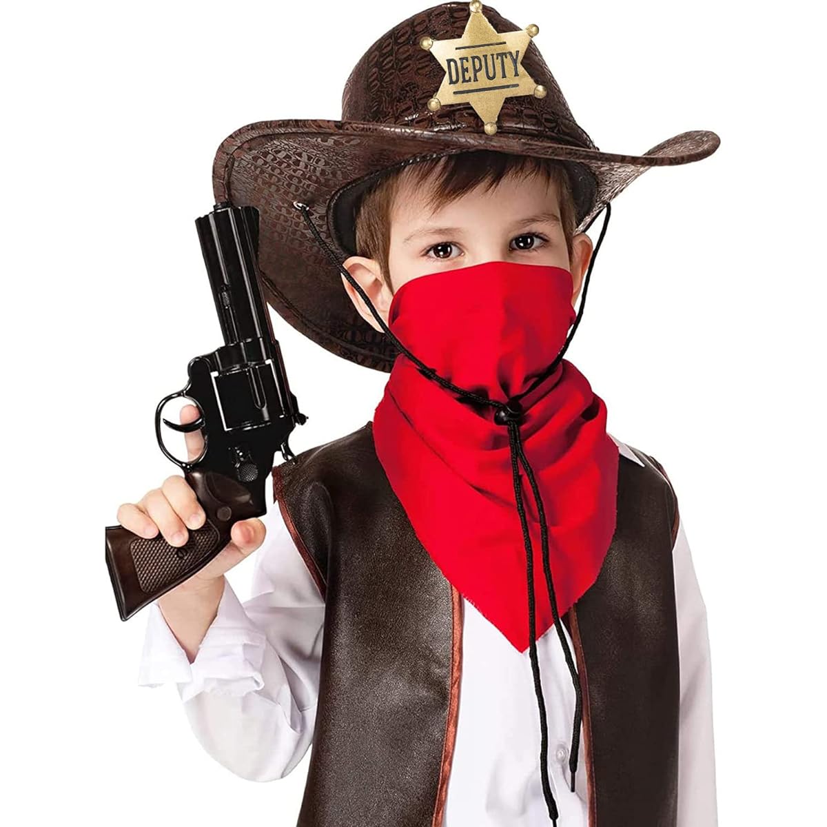 Finduat Mental Western Deputy Badges for Kids Adults Party Favors School Carnival Prizes Party Bag Gift Fillers
