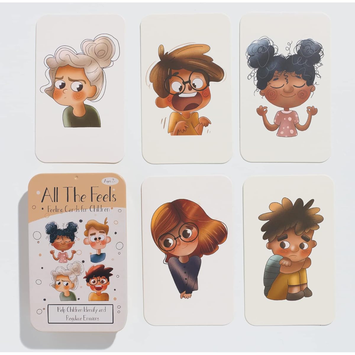 All the Feels: 20 Feeling Cards 20 Brain-Based Copying Strategies | Ages 2+ | Teach Emotion Regulation | Train Your Emotional Muscles