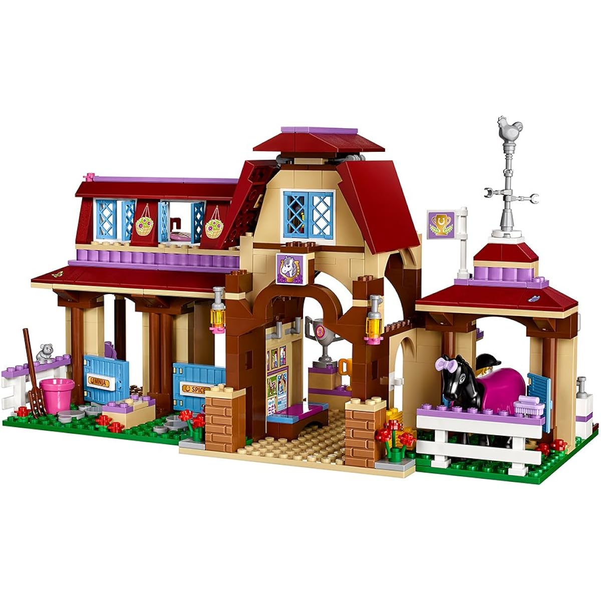 LEGO Friends 41126 Heartlake Riding Club Building Kit (575 Piece) by LEGO