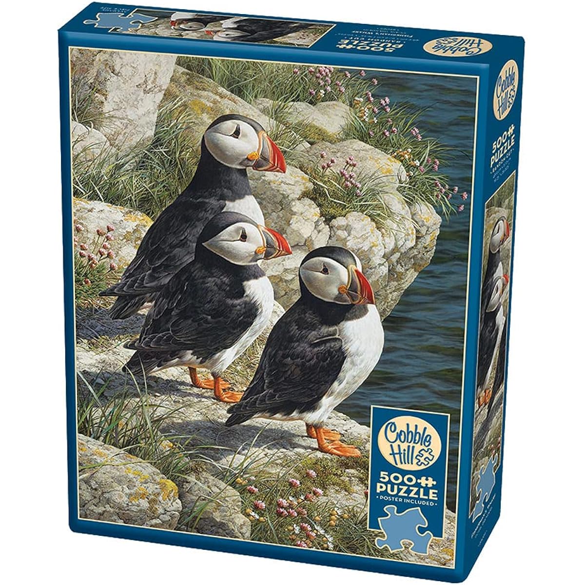 Cobble Hill 500 Piece Puzzle - Fisherman's Wharf (Poster Included)