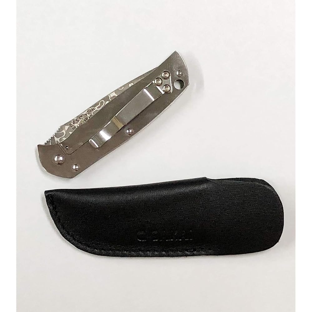 G SAKAI Lip Gentleman Knife Damascus GS Pattern 11165