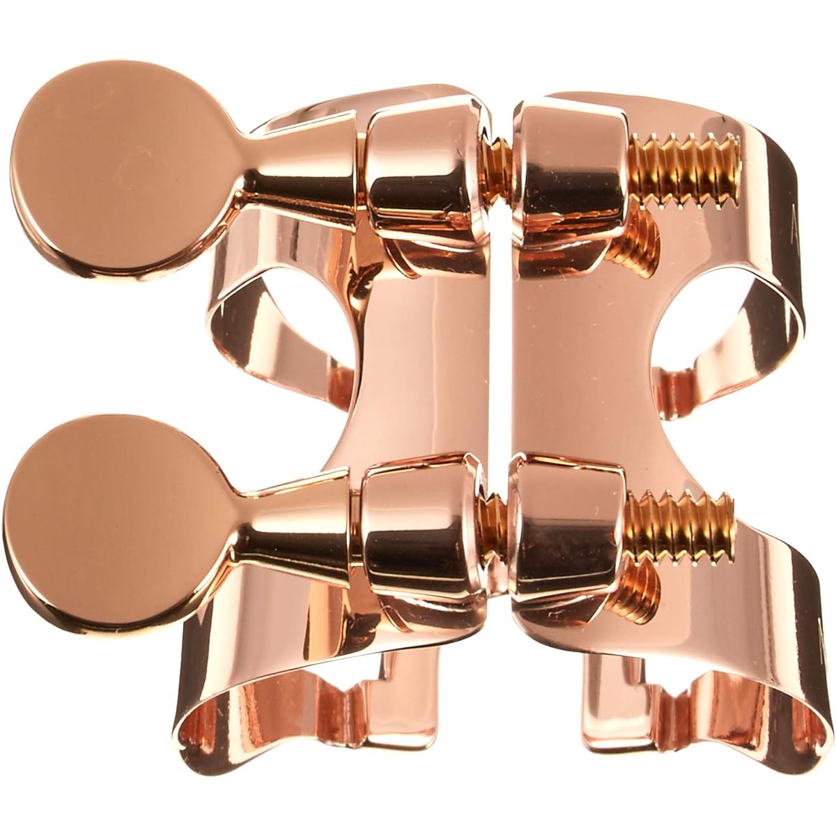 Harrison Hurtz Alto Saxophone Ligature A2 Pink Gold Plated Finish