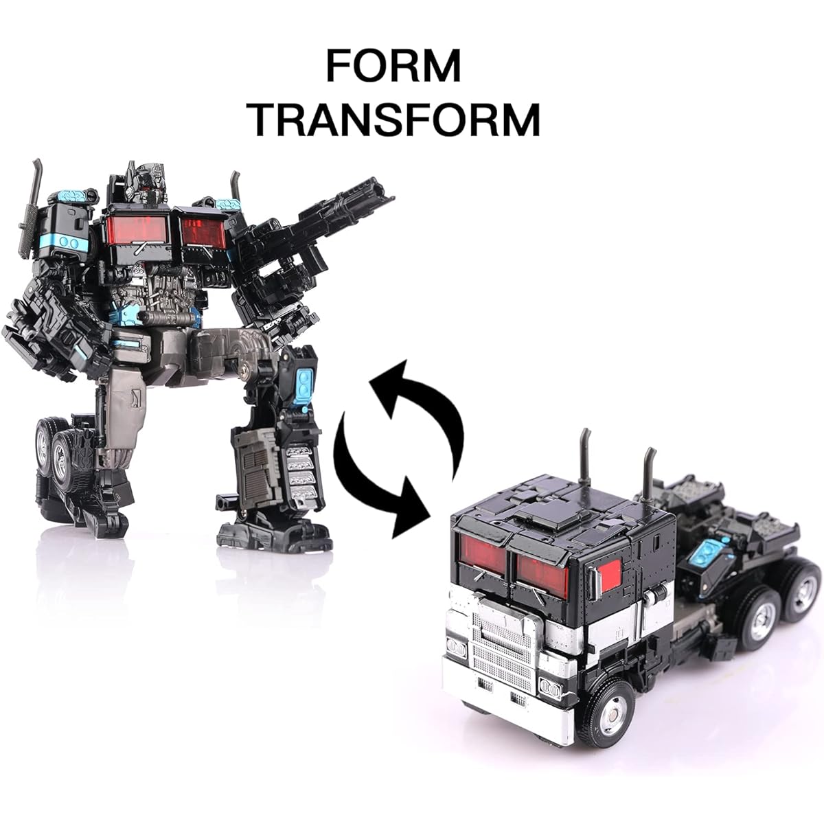 Asoucou Alloy Deformation Robot Toy, Action Figure Deformation Car Model Gift for Kids Boys and Girls.