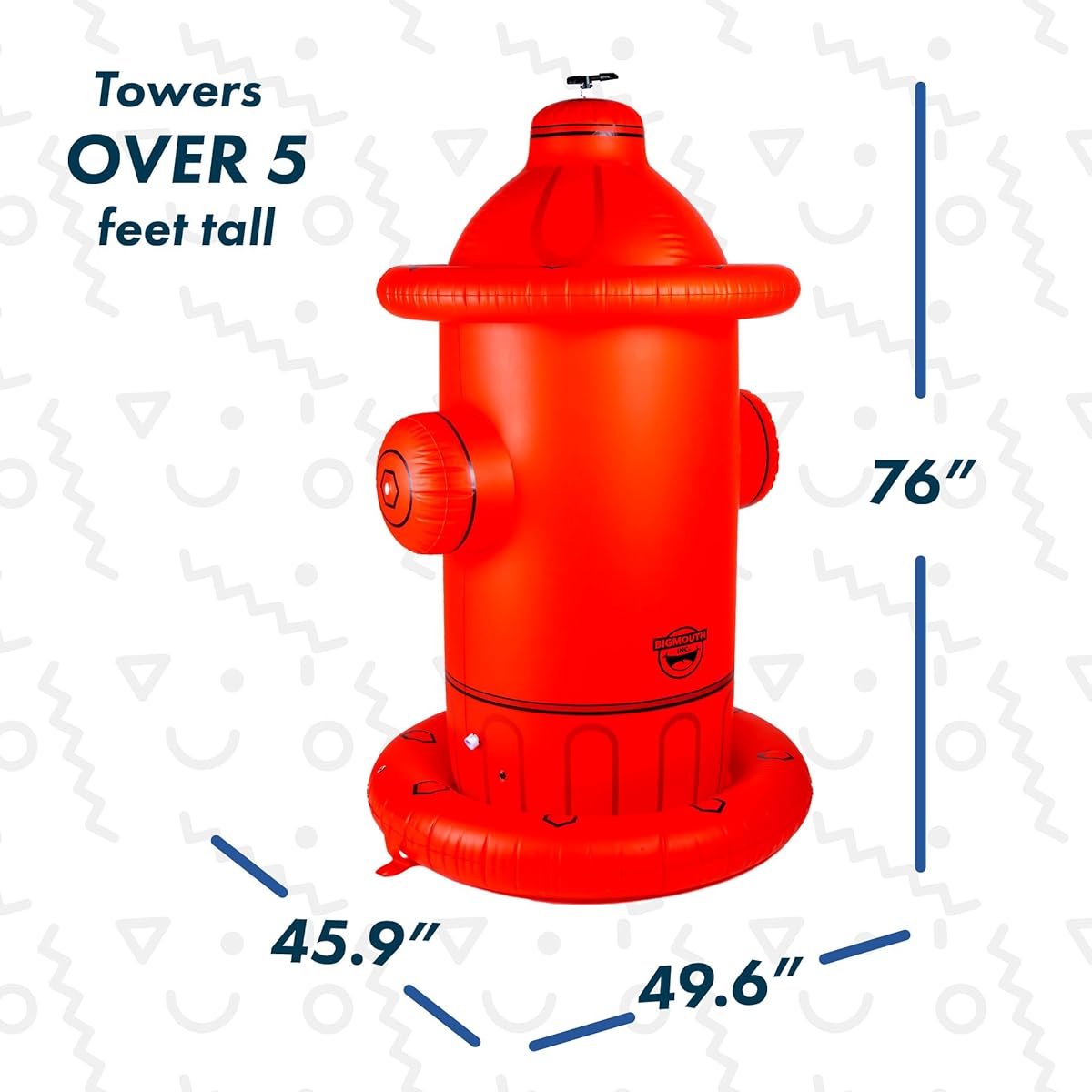 BigMouth Inc Inflatable Fire Hydrant Sprinkler