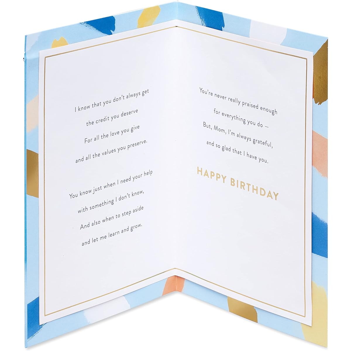 American Greetings Birthday Card for Mom (Learn and Grow)